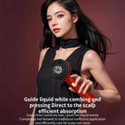 hair follicle stimulation comb with red light therapy