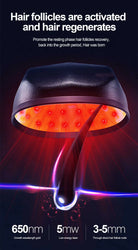 hair restoration laser cap for scalp stimulation
