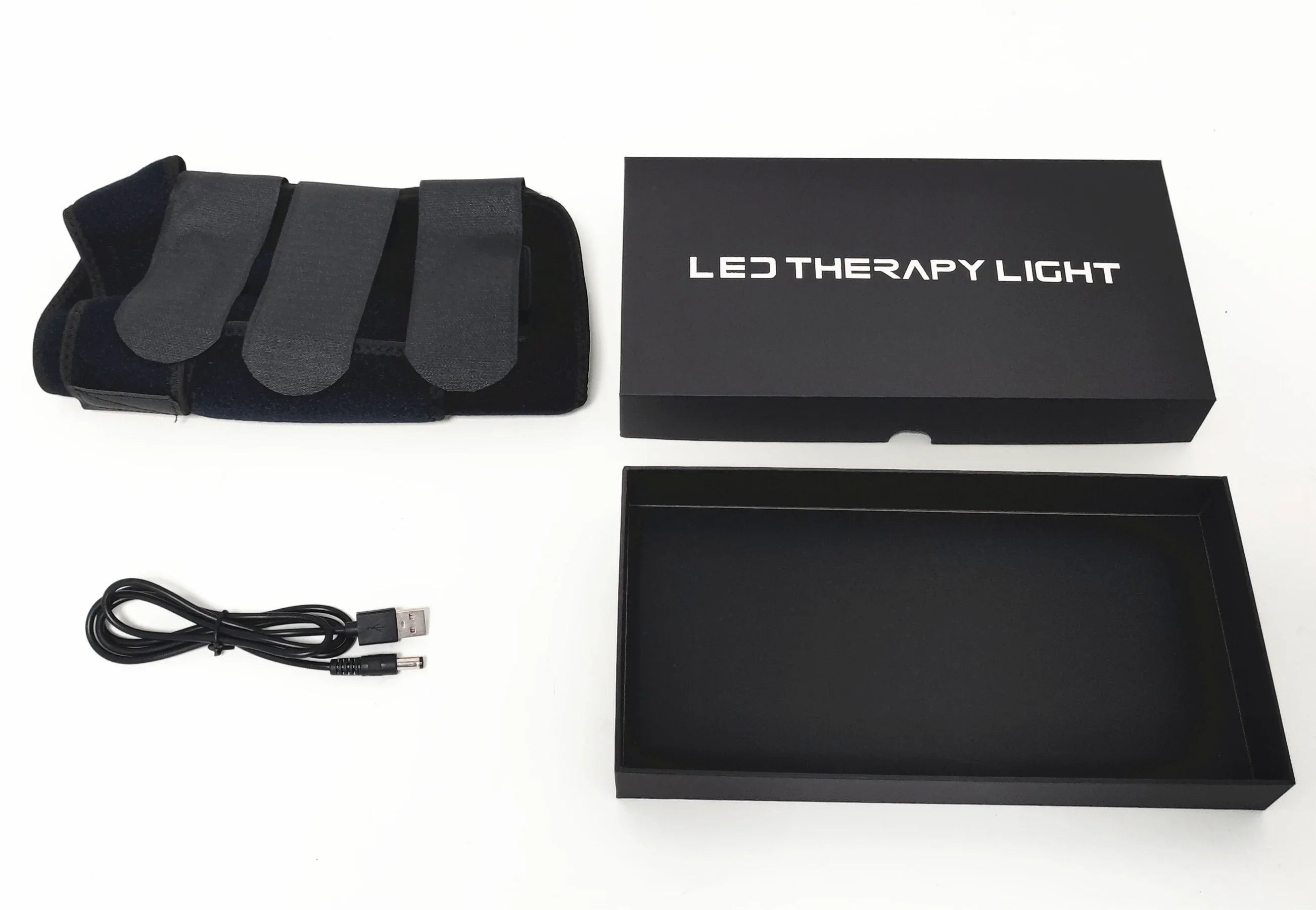 Horse wearing LED red light therapy pad for targeted recovery