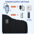 Adjustable red light therapy foot wrap design for targeted foot treatment