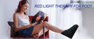 How to use red light therapy foot wrap step by step
