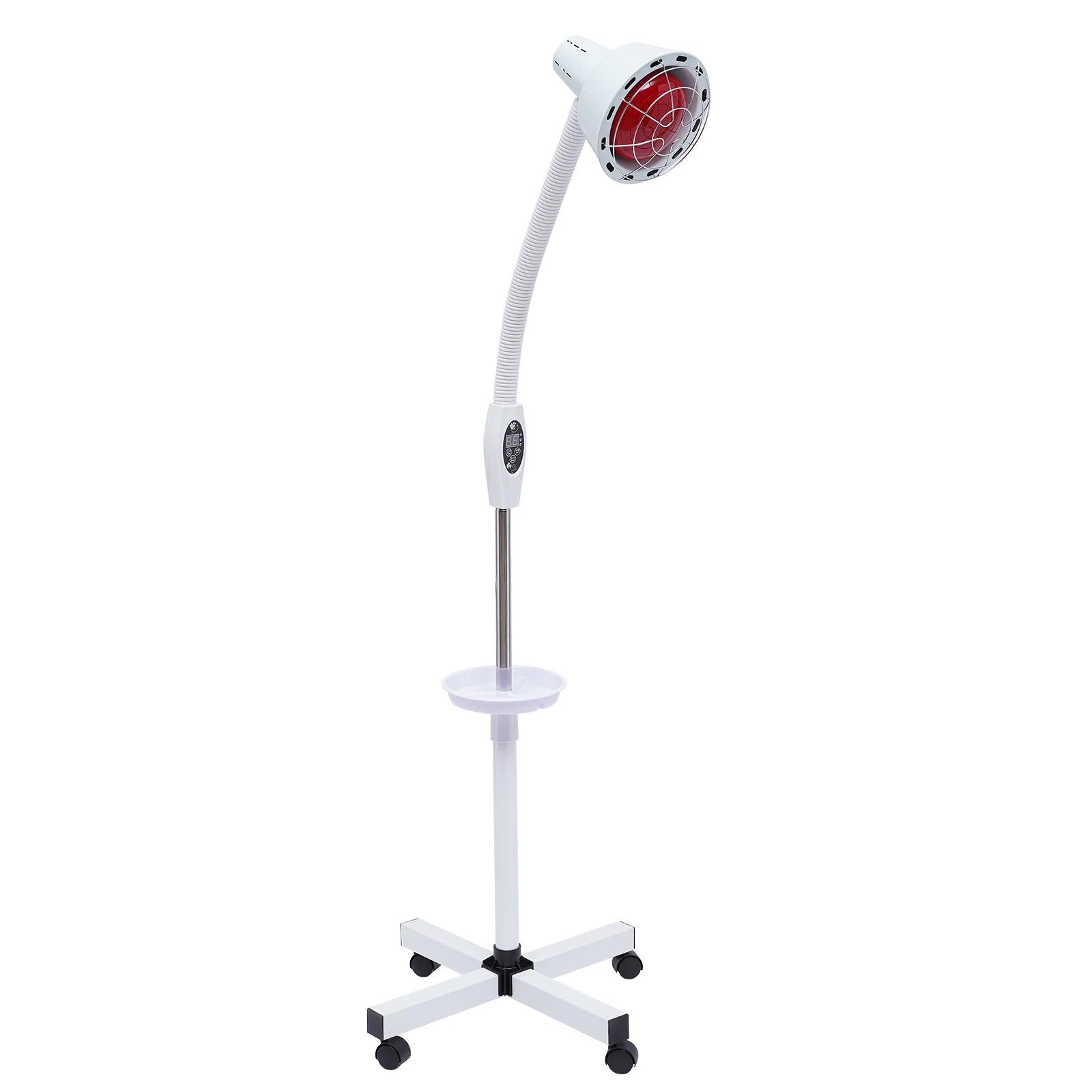 infrared physiotherapy lamp with adjustable height and targeted heat therapy
