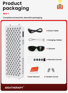 red light therapy system for biohacking longevity and cellular support full spectrum
