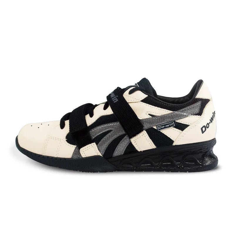 Do-win Genuine Leather Squat Shoes Weight Lifting Shoes Gym Barbell Training Professional Men Women Competition Sneakers - Zack Fitness
