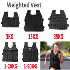 weighted vest adjustable weight strength training