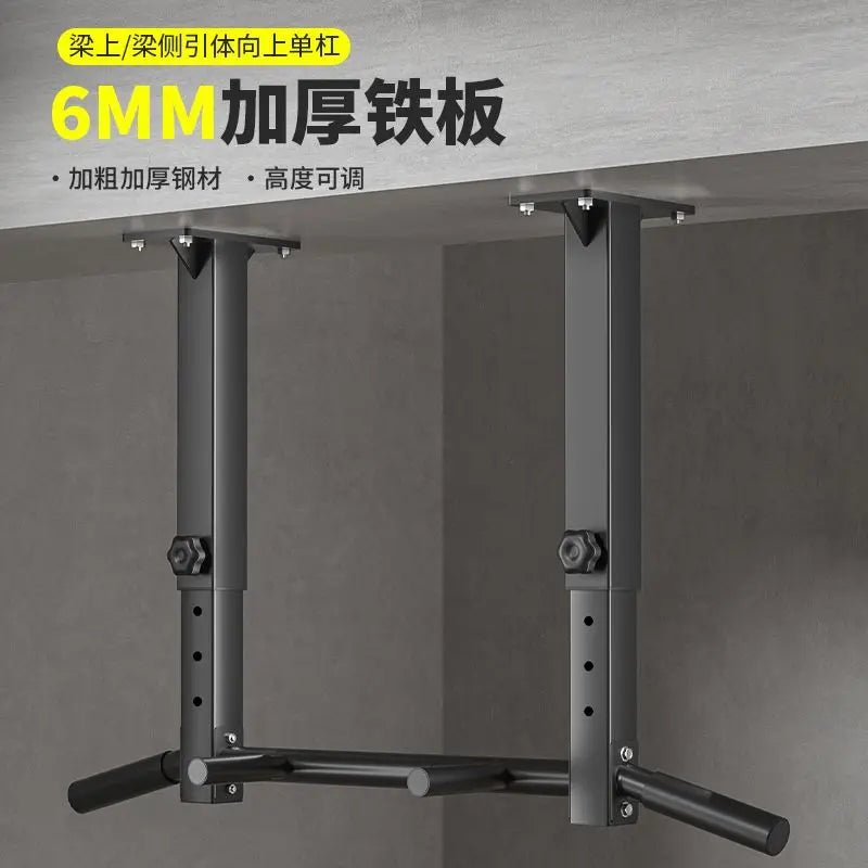 multi grip wall mounted pull up bar upper body training