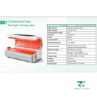Red light therapy bed technical specifications 3600W 43200 LEDs Taiwan LED source full body infrared therapy system
