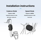 GEOID Bike Cadence & Speed Sensor | Bluetooth ANT+ | 2025 Model - Zack Fitness