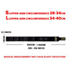 Elbow Wrap Strap Support 150cm | Bench Press, Gym & Sports Brace - Zack Fitness