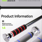 compact and portable telescopic pull-up bar easy to store at home