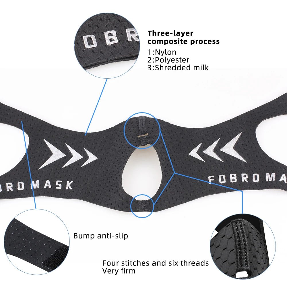 Altitude Sports Mask 2.0 – High Altitude Training for Running & Cycling - Zack Fitness
