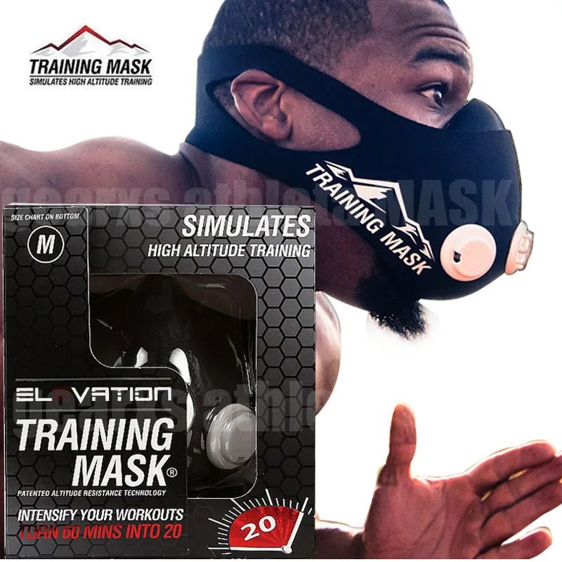 JAISATI Elevation Training Mask 2.0 – Adjustable Breathing Resistance for Sports & Weight Loss - Zack Fitness