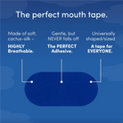 30/60Pcs Sleep Mouth Tape Anti Snoring Strips Best Breathing Nasal Strips Medical Grade Improved Sleeping Snoring Relief - Zack Fitness