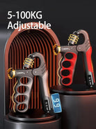 Hand Grip Strengthener Adjustable 5–150kg | Wrist & Forearm Exerciser for Strength Training, Rehab & Muscle Recovery - Zack Fitness