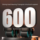 6-Wheel Automatic Rebound Ab Roller – Anti-Slip Core Trainer for Home Strength & Ab Workouts - Zack Fitness