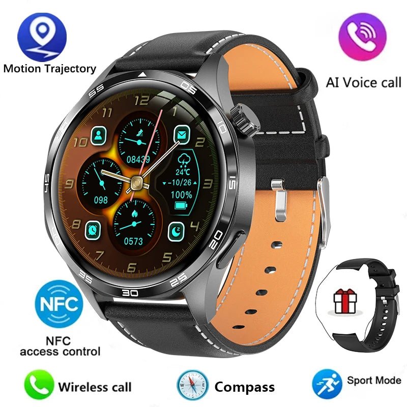 GT5 PRO Smart Watch – AMOLED Display, GPS, NFC & Heart Rate - Zack Fitness