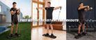Home gym system suitable for beginners and advanced fitness users
