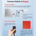 660nm red light and 850nm near infrared light therapy wavelengths explanation