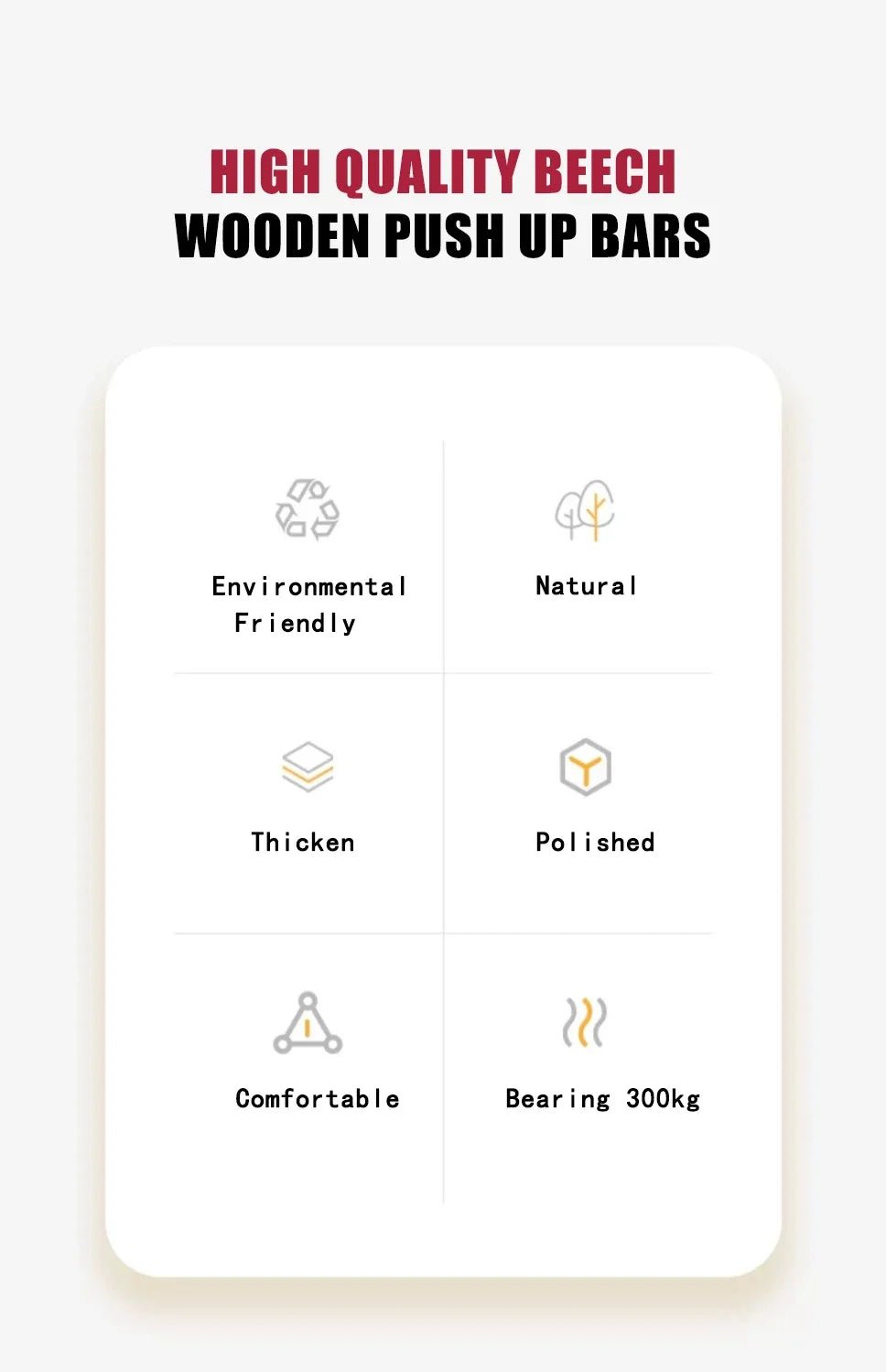 Home calisthenics workout using wooden parallettes for strength training
