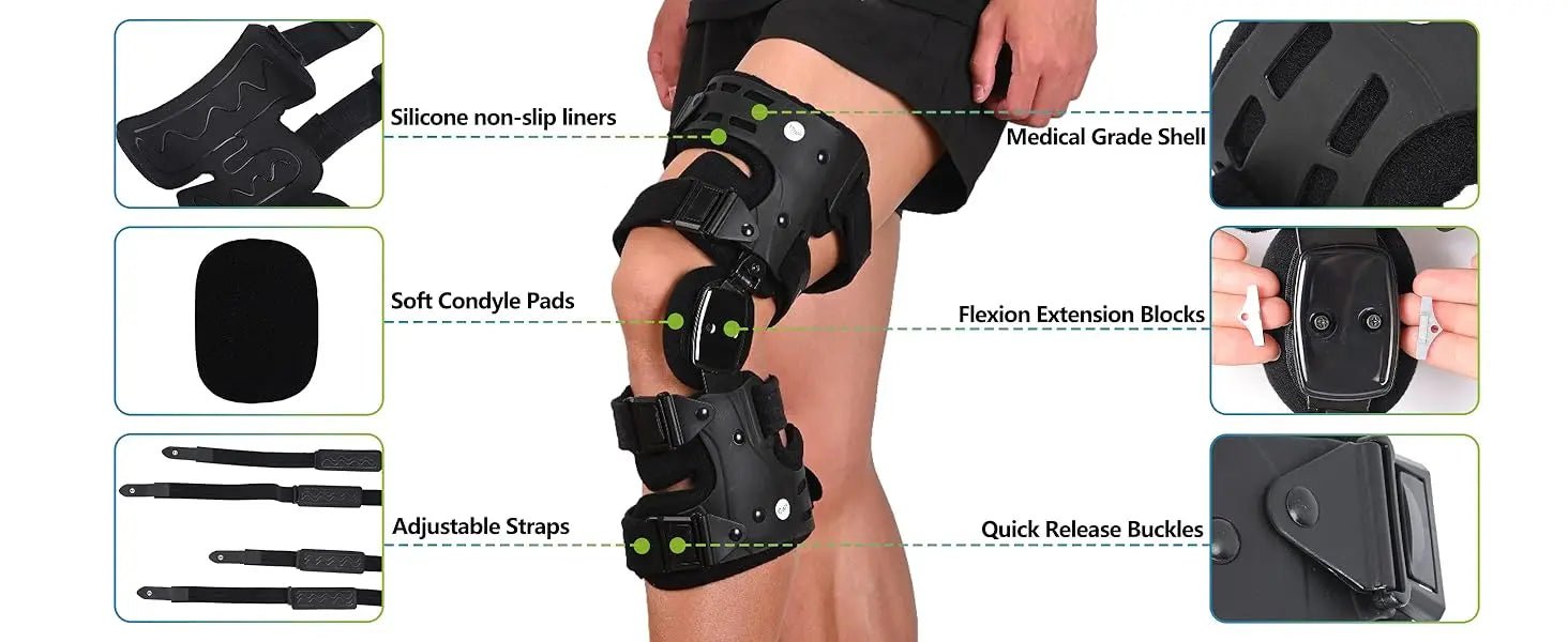 OA Knee Brace for Arthritis | Pain Relief & Joint Stability Support - Zack Fitness