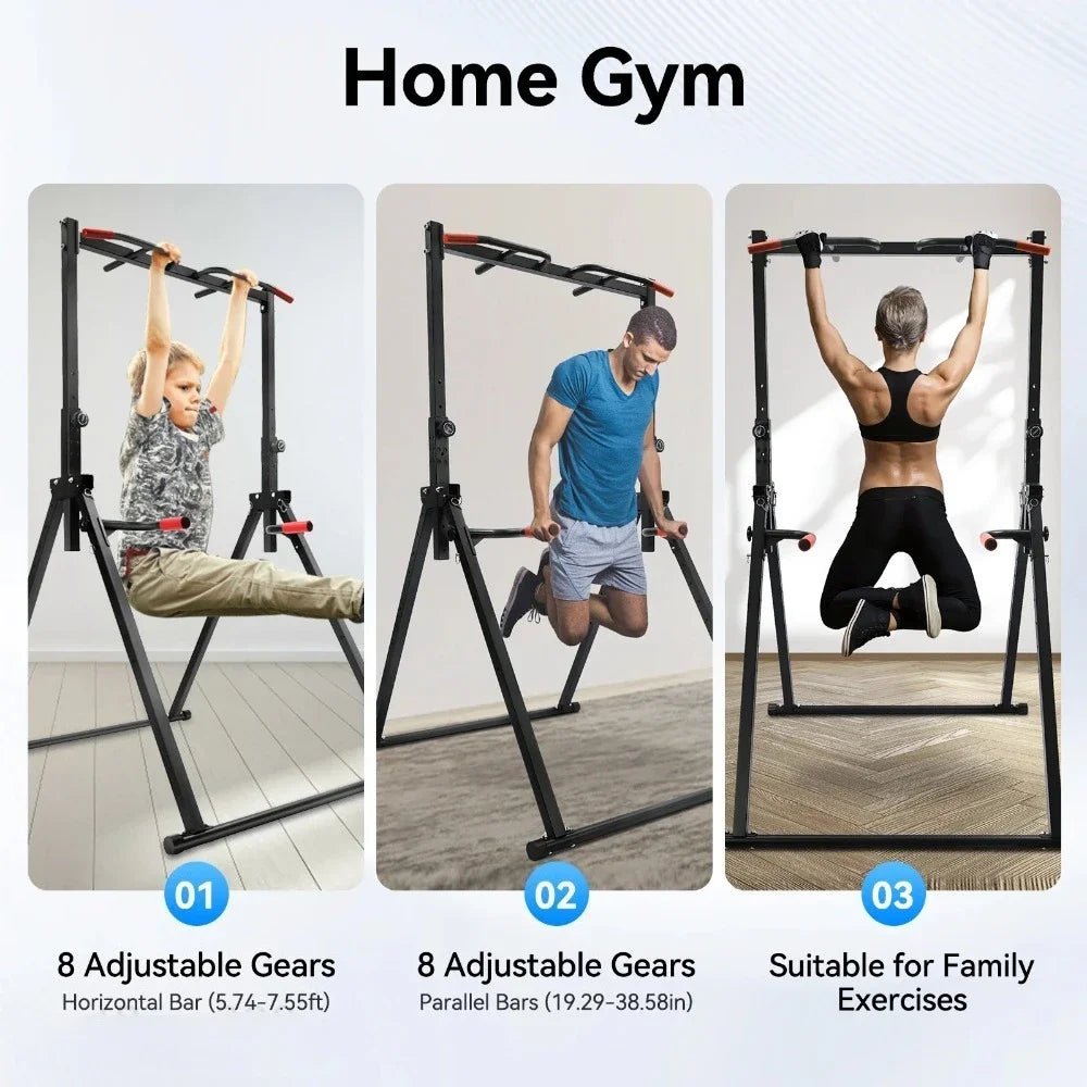 freestanding pull up station full body strength training
