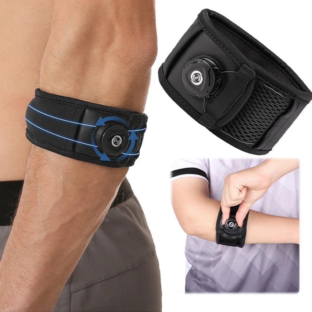 Adjustable Elbow Brace 3-Pack | Pain Relief for Gym, Tennis & Workouts - Zack Fitness