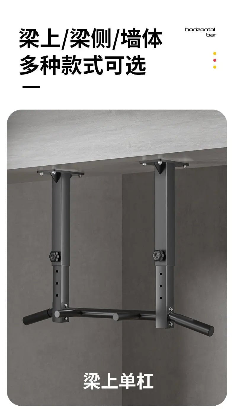 wall mounted pull up bar hanging leg raises core workout