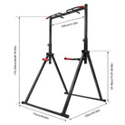adjustable height freestanding pull up bar tower