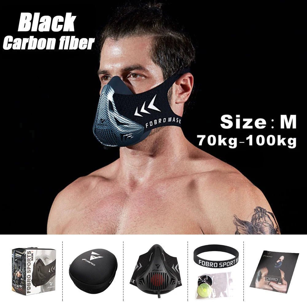 Altitude Sports Mask 2.0 – High Altitude Training for Running & Cycling - Zack Fitness