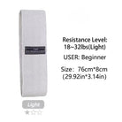 Glute Resistance Bands – Fabric Hip Booty Bands for Squats & Legs - Zack Fitness