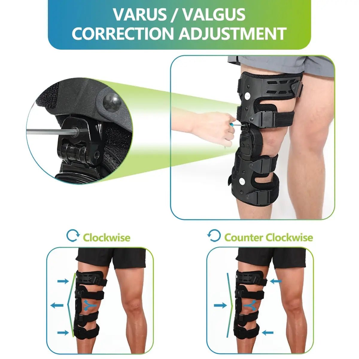 OA Knee Brace for Arthritis | Pain Relief & Joint Stability Support - Zack Fitness