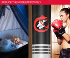 Free standing punching bag shown on clean background