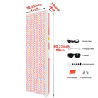 Red light therapy panel commonly used in performance and recovery-focused wellness protocols.