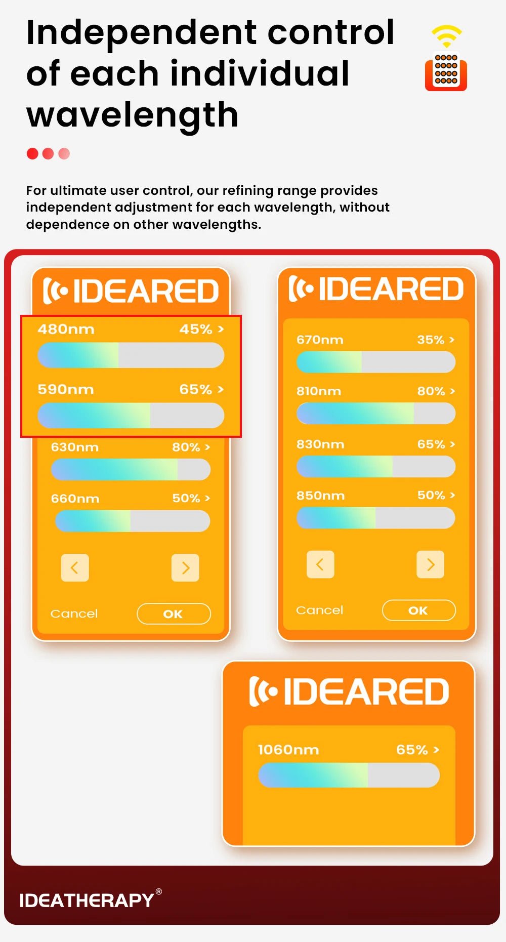 Red light therapy panel designed for consistent daily use as part of structured recovery and wellness protocols.
