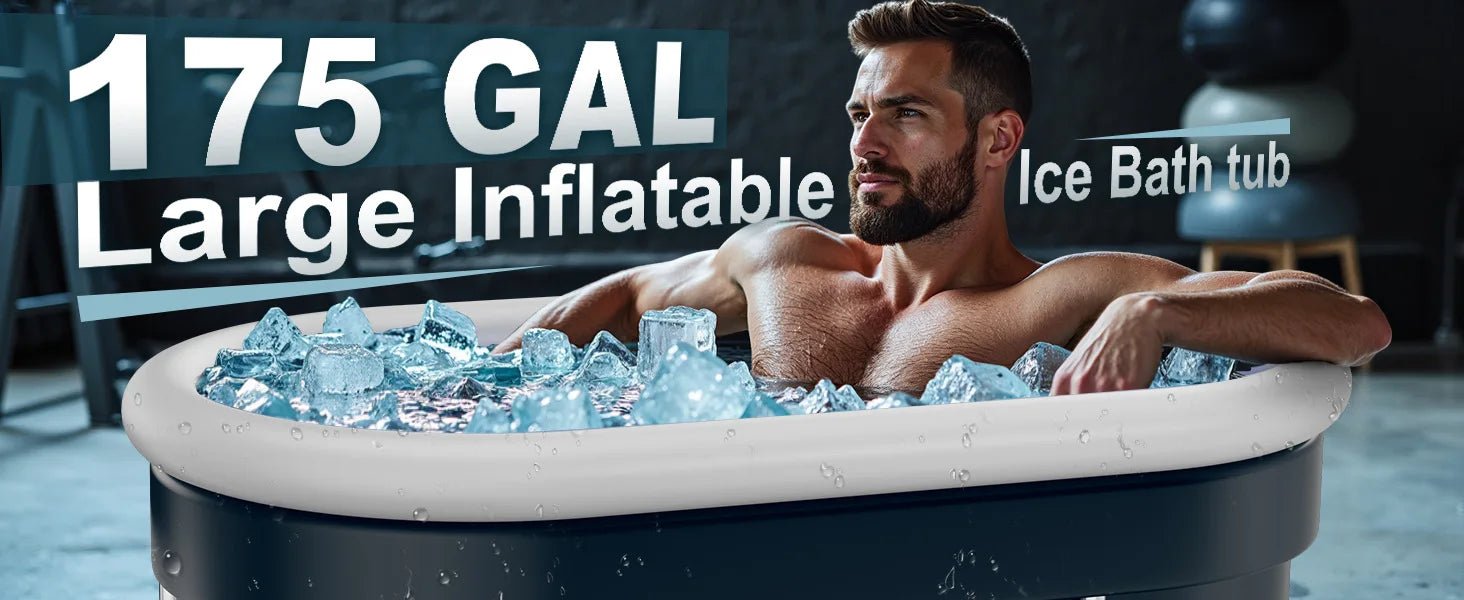 Ice Bath Tub 2025 | 175-Gal Portable Cold Plunge for Athletes & Recovery - Zack Fitness