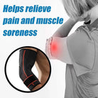 Elbow Compression Sleeve with Strap | Brace for Pain Relief, Lifting & Arthritis - Zack Fitness