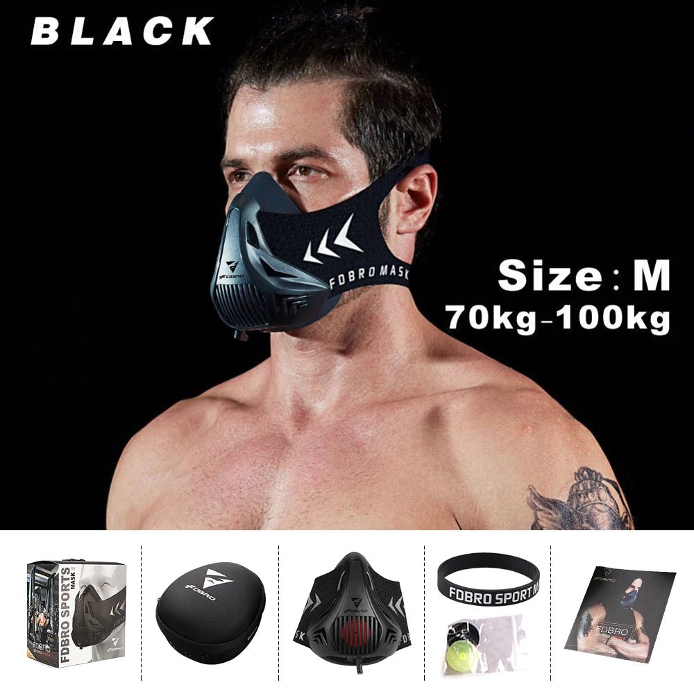 Altitude Sports Mask 2.0 – High Altitude Training for Running & Cycling - Zack Fitness