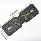 Portable Multifunctional Push-Up Board Set – Foldable Home Gym Trainer for Chest, Arms & Core - Zack Fitness