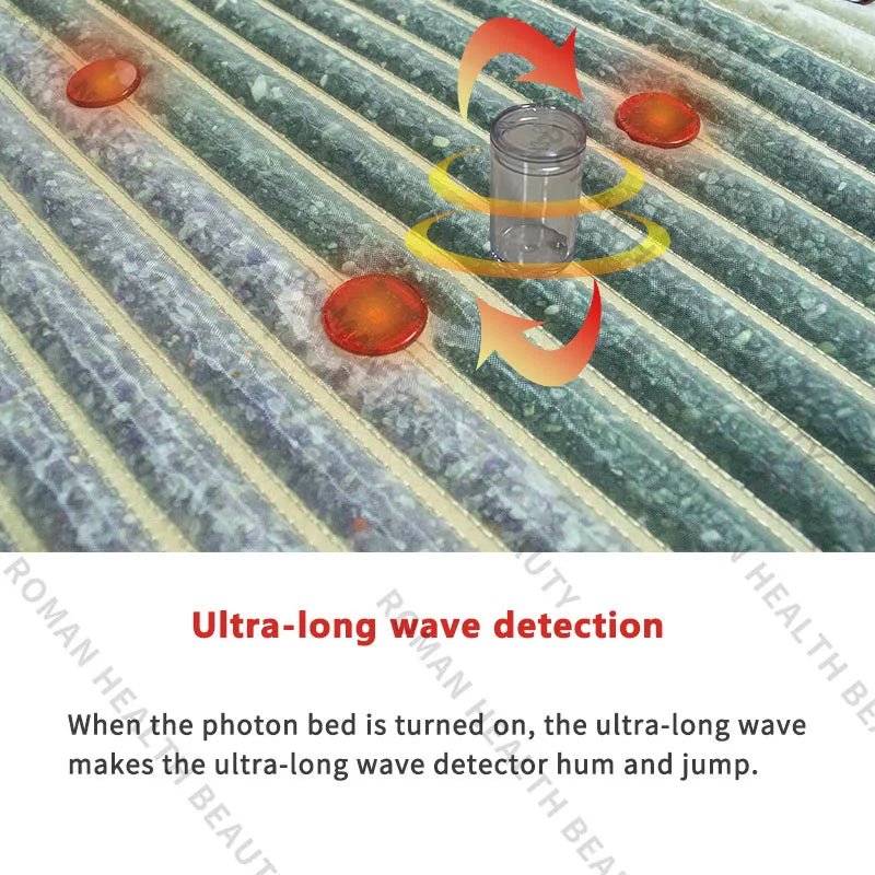 Full body bio-crystal PEMF heating mat designed for comfort, stress relief, and modern wellness lifestyles