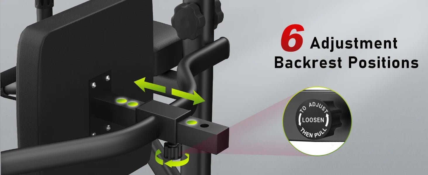 Power Tower Dip Station – Adjustable Pull-Up & Push-Up Bar for Full Body Home Strength Training - Zack Fitness