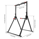 freestanding pull up station hanging leg raises core training
