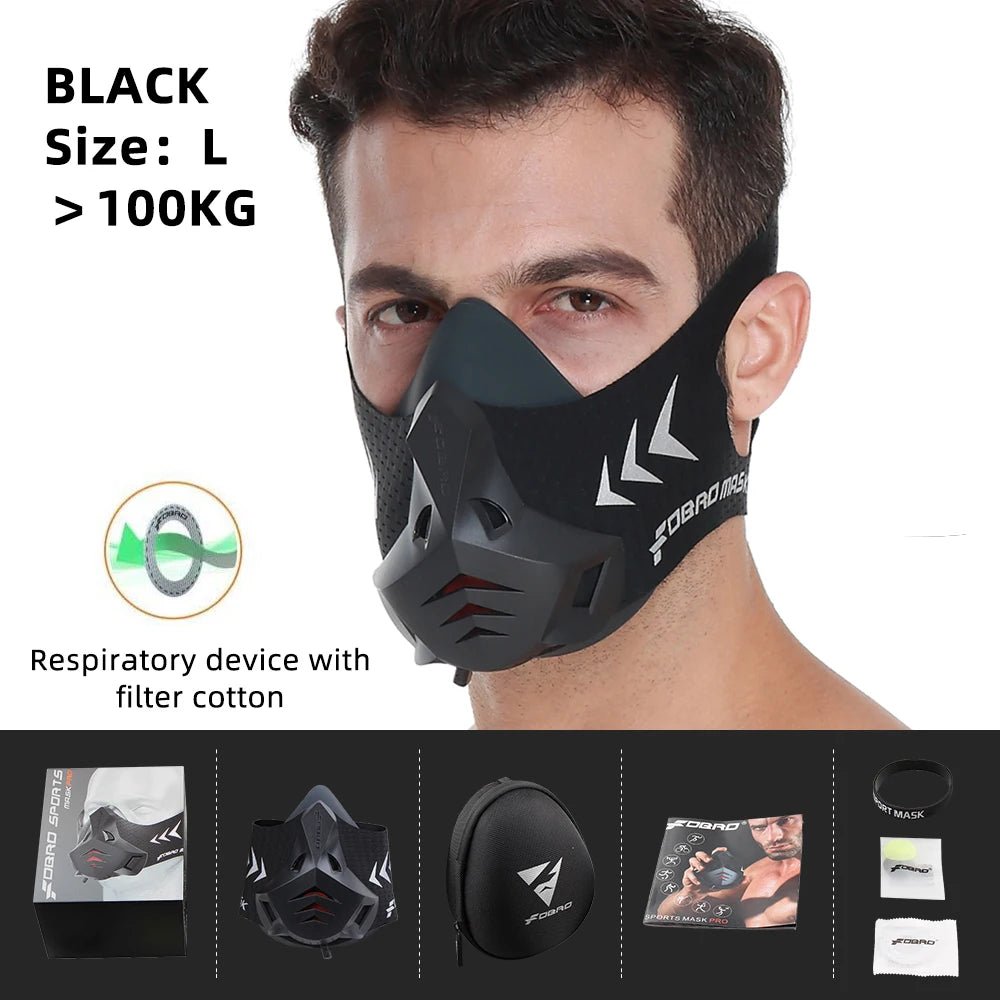 Altitude Sports Mask 2.0 – High Altitude Training for Running & Cycling - Zack Fitness