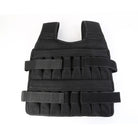 weighted vest fitness equipment black design