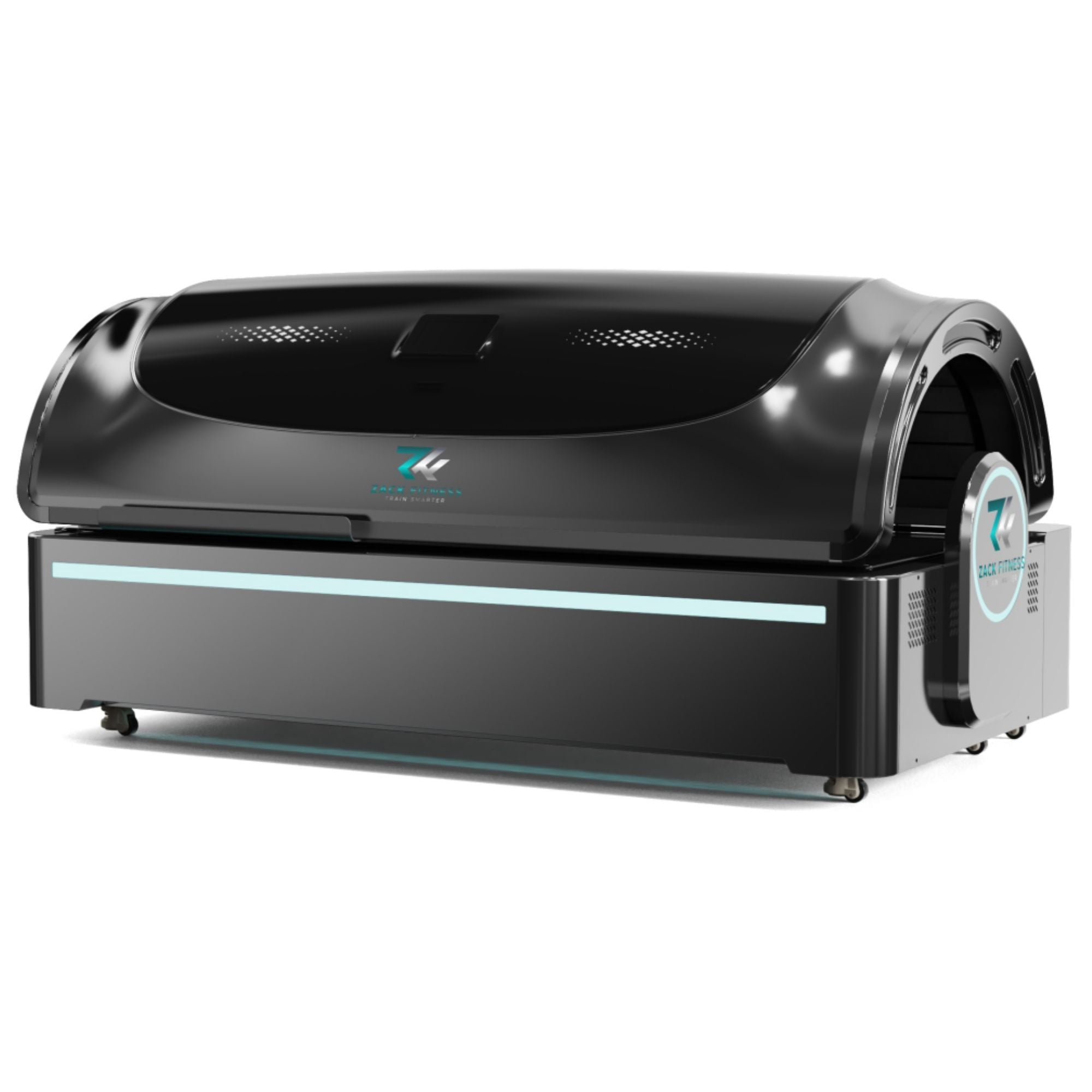 Luxury commercial red light therapy bed closed design for gyms wellness clinics and recovery centers with infrared LED technology