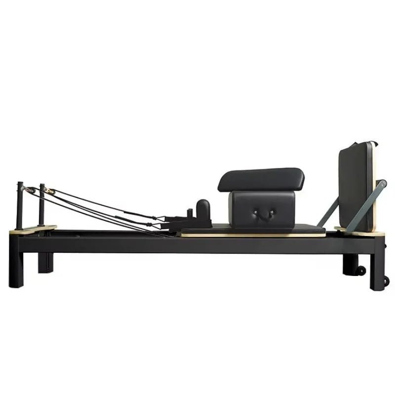 Multifunction Pilates reformer supporting Pilates barre and yoga training