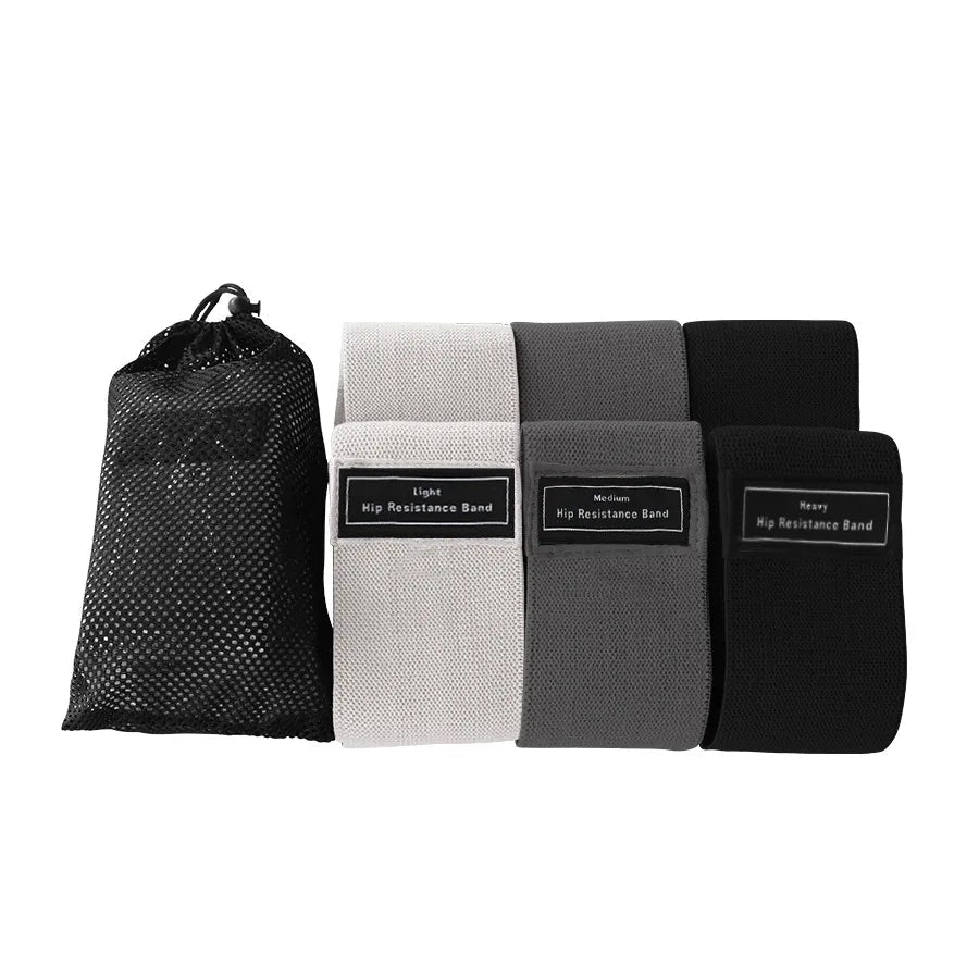 Glute Resistance Bands – Fabric Hip Booty Bands for Squats & Legs - Zack Fitness