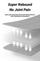 Foldable Eco-Friendly TPE Yoga Mat – Non-Slip, Travel-Friendly for Pilates & Floor Workouts - Zack Fitness