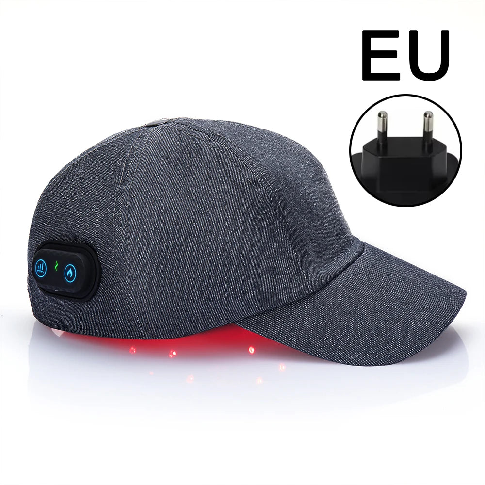 Red Light Therapy Cap 660nm & 850nm – Hair Regrowth & Anti-Hair Loss - Zack Fitness