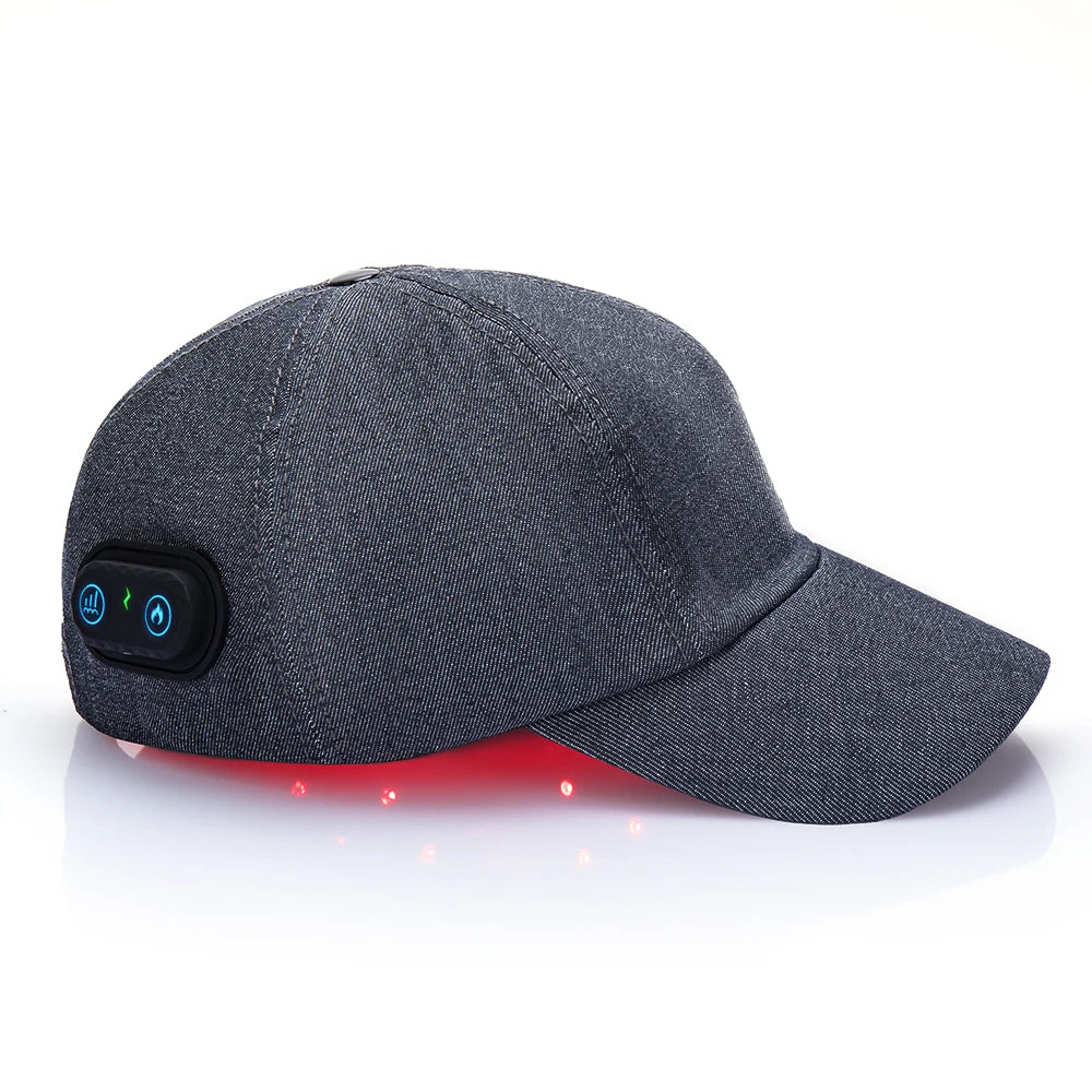 Red Light Therapy Cap 660nm & 850nm – Hair Regrowth & Anti-Hair Loss - Zack Fitness