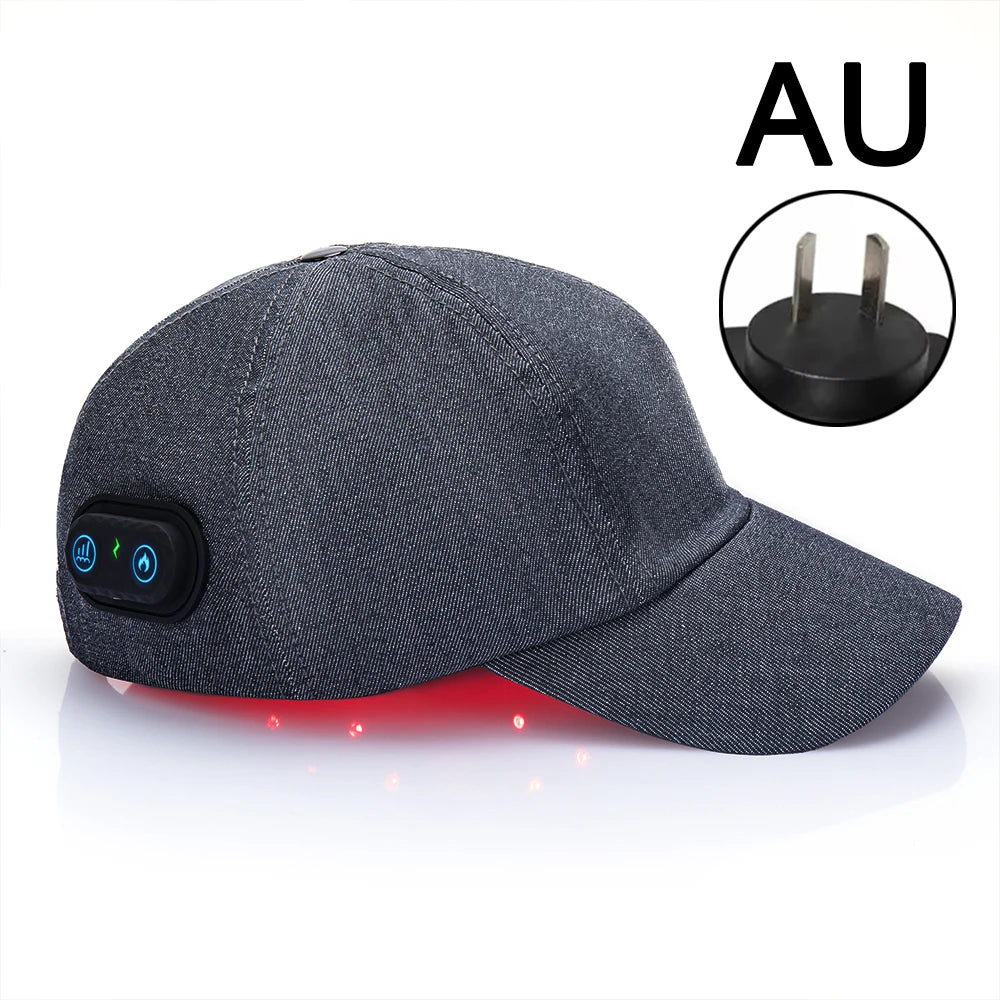 Red Light Therapy Cap 660nm & 850nm – Hair Regrowth & Anti-Hair Loss - Zack Fitness